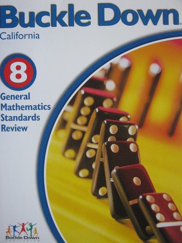 (image for) Buckle Down 8 General Mathematics Standards Review (CA)(P)