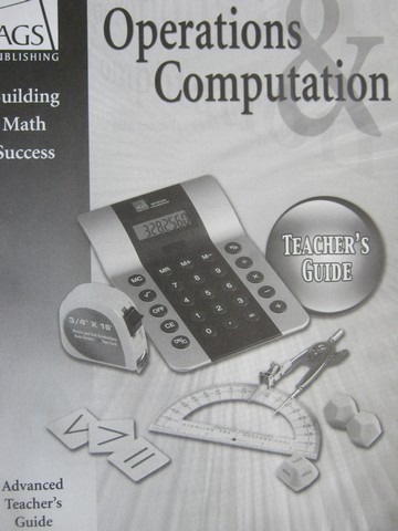 (image for) Building Math Success Operations & Computation TG (TE)(P)