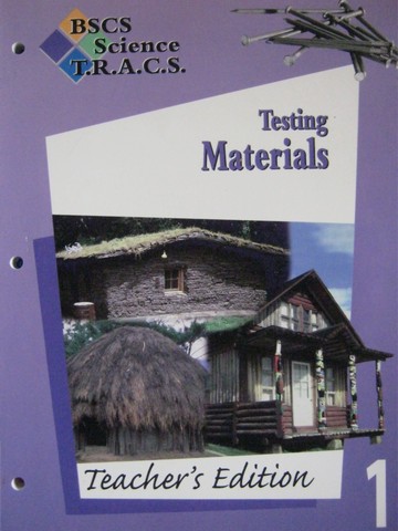 (image for) BSCS Science TRACS 1 Testing Materials TE (TE)(P)