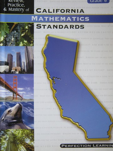 (image for) Review Practice & Mastery of California Mathematics 6 (CA)(P)