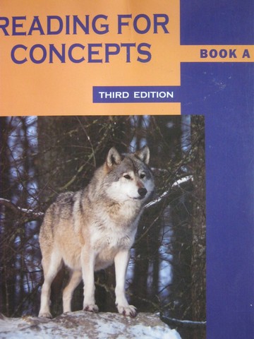 (image for) Reading for Concepts Book A 3e (P)
