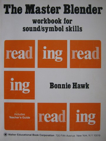 (image for) Master Blender Workbook for Sound Symbol Skills (P) by Hawk