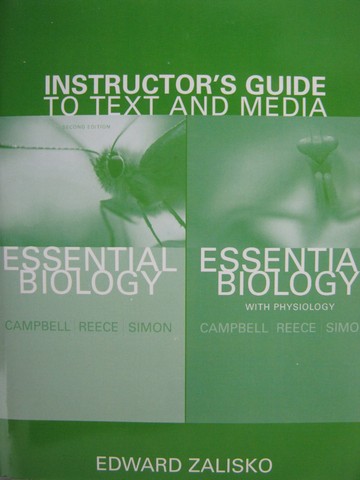 (image for) Essential Biology 2e IG to Text & Media (TE)(P) by Zalisko