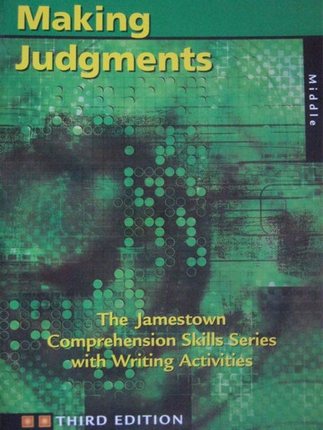 (image for) Making Judgments 3e for Middle (P)