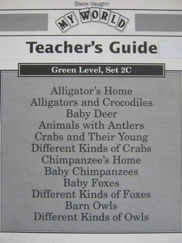 (image for) My World Green Level Set 2C TG (TE)(P)