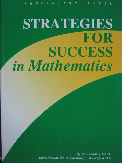(image for) Strategies for Success in Mathematics Preparatory Level (P)