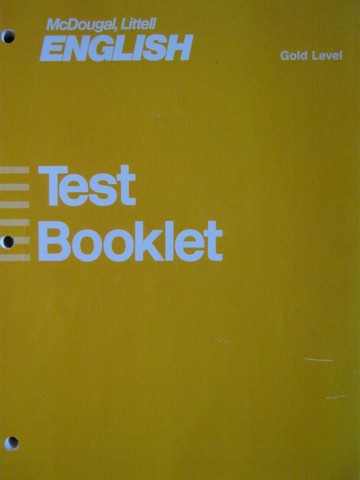 (image for) ML English 6 Gold Level Test Booklet (P)