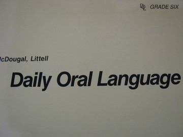 (image for) Daily Oral Language 6 TG (TE)(Wiro) by Vail & Papenfuss