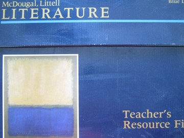 (image for) Literature 10 Blue Level TRF (TE)(Box) by Foote & Perkins