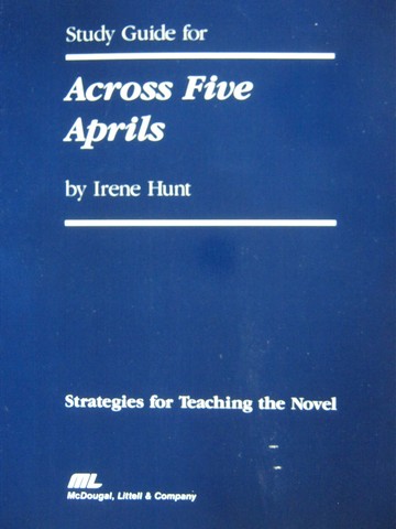(image for) Across Five Aprils Study Guide (P)