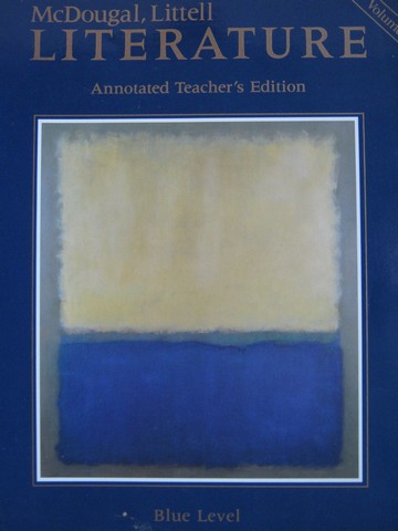 (image for) ML Literature 10 Blue Level ATE Volume 3 (TE)(P) by Foote,