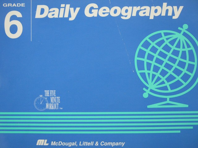 (image for) Daily Geography 6 TM (TE)(P/Spiral) by Blaga, Lucas, & Lucas
