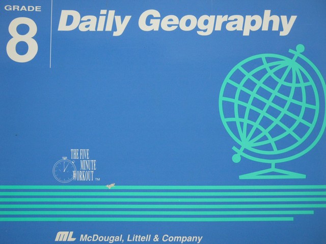 (image for) Daily Geography 8 TM (TE)(Spiral) by Blaga, Lucas, & Lucas
