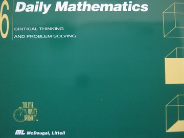 (image for) Daily Mathematics 6 Teacher's Manual (TE)(Spiral)