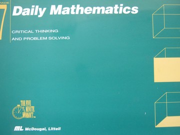 (image for) Daily Mathematics 7 Teacher's Manual (TE)(Spiral)