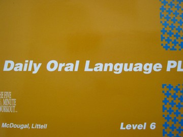 (image for) Daily Oral Language Plus 6 TM (TE)(Spiral) by Vail & Papenfuss