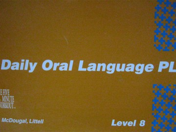 (image for) Daily Oral Language Plus 8 TM (TE)(Spiral) by Vail & Papenfuss