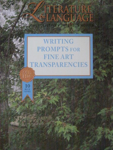 (image for) Literature & Language 10 Blue Level Writing Prompts for Fine (P)