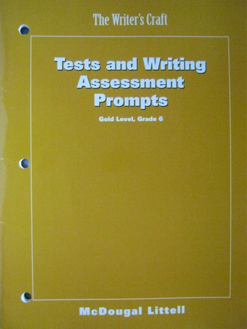 (image for) Writer's Craft 6 Gold Level Tests & Writing Assessment (P)