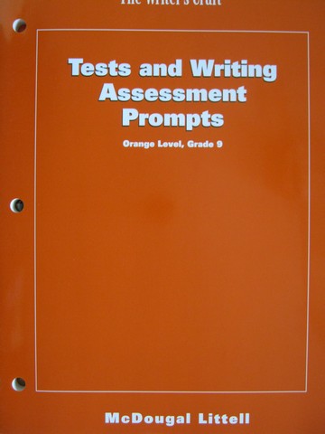 (image for) Writer's Craft 9 Orange Level Tests & Writing Assessment (P)