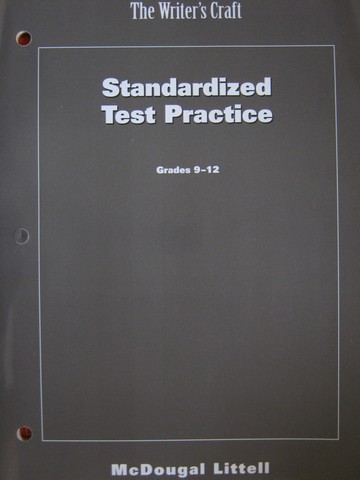 (image for) Writer's Craft Grades 9-12 Standardized Test Practice (P)