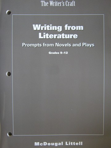 (image for) Writer's Craft Grades 9-12 Writing from Literature (P)
