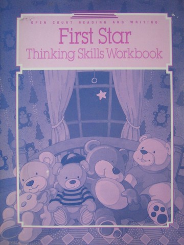 (image for) First Star K Thinking Skills Workbook (P) by Bereiter & Hughes