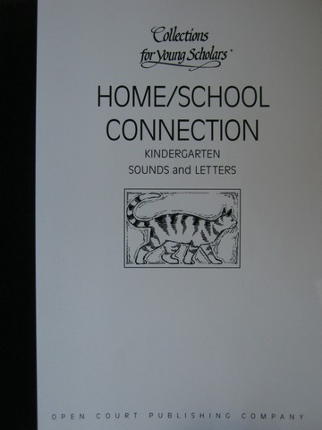 (image for) Collections for Young Scholars K Home/School Connection (P)