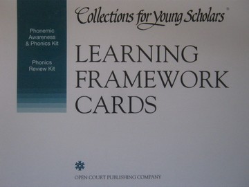 (image for) Collections for Young Scholars Learning Framework Cards (Card)