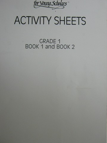 (image for) Collections for Young Scholars 1 Activity Sheets Book 1 & 2 (P)