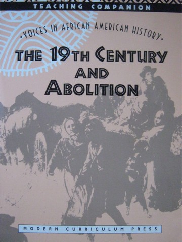 (image for) 19th Century & Abolition TC (TE)(P) by Nordquist & Howland - Click Image to Close