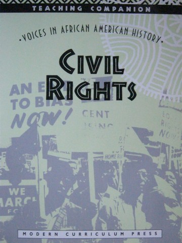 (image for) Voices in African American History Civil Rights TC (TE)(P)
