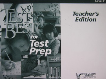 (image for) Test Best for Test Prep Level F Grade 6 TE (TE)(P)