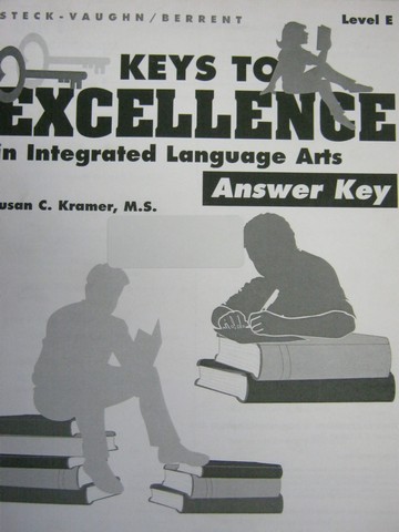 (image for) Keys to Excellence in Integrated Language Arts E Answer Key (P)
