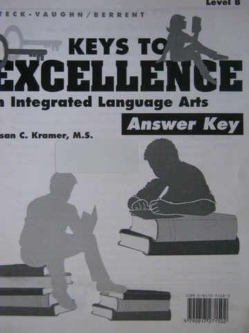(image for) Keys to Excellence in Integrated Language Arts B Answer Key (P)