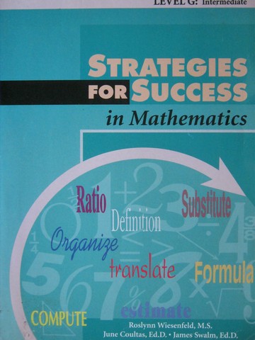 (image for) Strategies for Success in Mathematics Level G Intermediate (P)