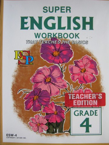(image for) Super English 4 Workbook TE (TE)(P) by Brooks & Patton