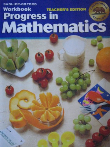 (image for) Progress in Mathematics 5 Workbook TE (CA)(TE)(P) by McDonnell,