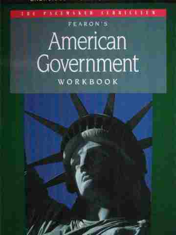 (image for) Fearon's American Government Workbook (P) by Susan McAlpine