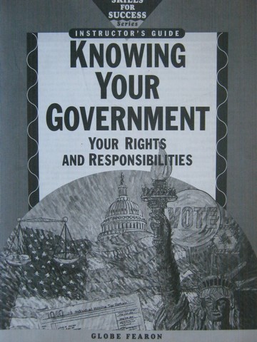 (image for) Knowing Your Government Instructor's Guide (TE)(P) by Miller