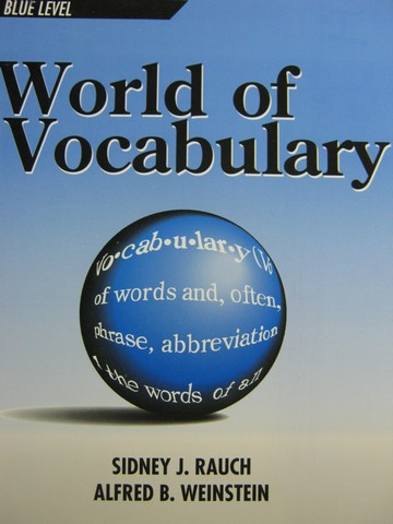 (image for) World of Vocabulary Blue Level 3rd Edition (P) by Rauch,
