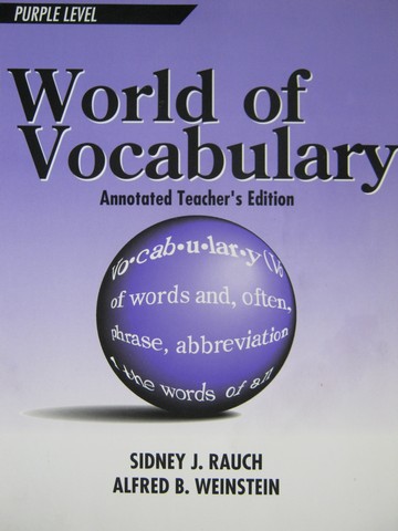 (image for) World of Vocabulary Purple Level 3rd Edition ATE (TE)(P)