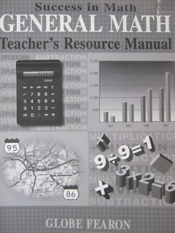 (image for) Success in Math General Math Teacher's Resource Manual (TE)(P)