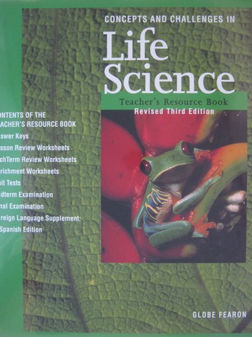 (image for) Concepts & Challenges in Life Science Revised 3e TRB (Binder)