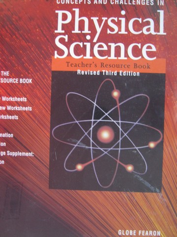 (image for) Concepts & Challenges in Physical Science Revised 3e TRB(Binder)