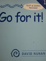 (image for) Go for It! 1 Test & Games Package (P) by David Nunan