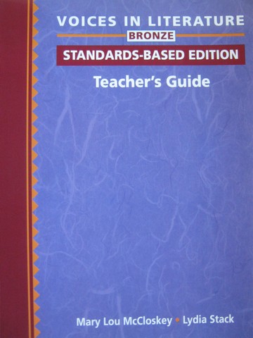(image for) Voices in Literature Bronze SBE TG (TE)(P) by McCloskey, Stack