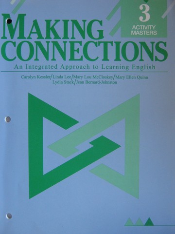(image for) Making Connections 3 Activity Masters (P) by Kessler, Lee,