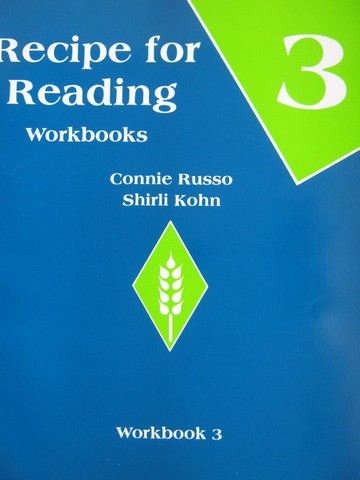 (image for) Recipe for Reading Workbooks 3 (P) by Russo & Kohn