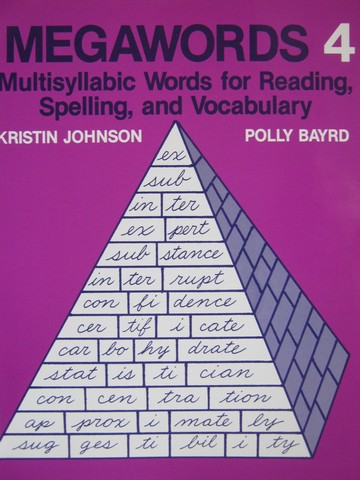 (image for) Megawords 4 (P) by Kristin Johnson & Polly Bayrd